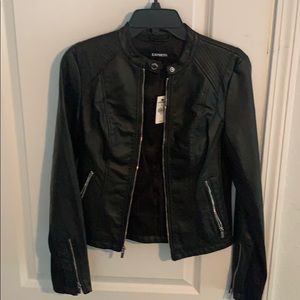 Black leather jackets